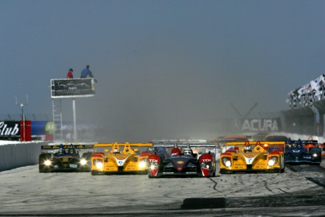 McNish tager starten